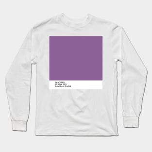 pantone 17-3628 TCX Amethyst Orchid Long Sleeve T-Shirt